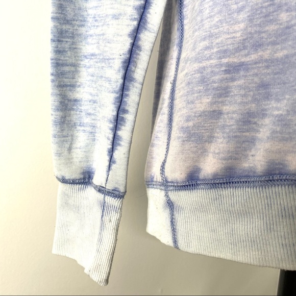 Halcyon Vintage Wash blue Crew Neck Sweatshirt, S - Picture 4 of 10